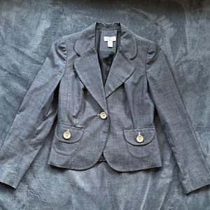 Ann Taylor Loft Petite XS 0P P0 PXS Suit